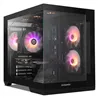 CAJA HUMMER ASTRA NEO SEMITT ATX CRISTAL FRAMELESS NEGRO