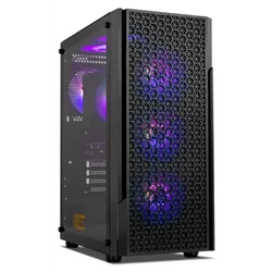 CAJA NOX INFINITY BETA SEMITORRE ATX AIRFLOW ARGB RAINBOW
