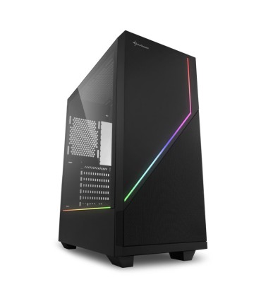 CAJA SHARKOON RGB FLOW ATX 2XUSB3.0 SIN FUENTE