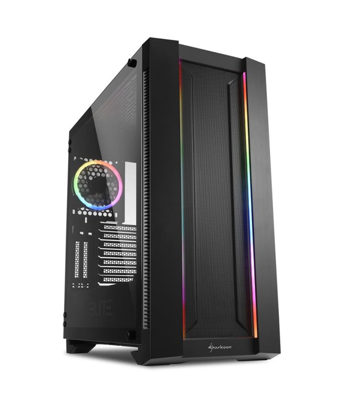 CAJA SHARKOON ELITE SHARK CA200M ATX 2XUSB3.0 SIN FUENTE