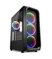 CAJA SHARKOON TK5M RGB ATX 2XUSB3.0 1XUSBtipoC SIN FUENTE NEGRO