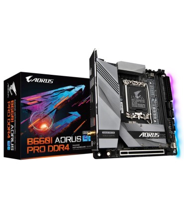 PLACA BASE GIGABYTE B660I AORUS PRO 1700 MITX 2XDDR4