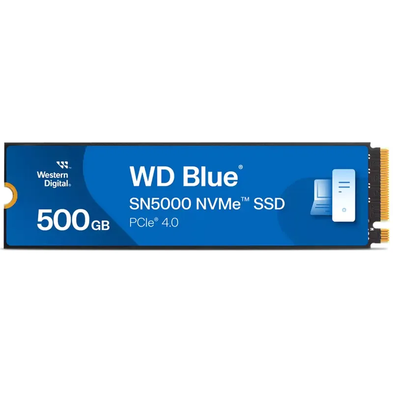 SSD WD BLUE SN5000 500GB NVME PCIE 4