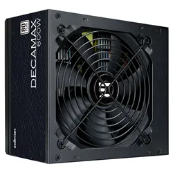 FUENTE DE ALIMENTACION ZALMAN DECAMAX 600W 80+ STANDARD ATX NEGRO