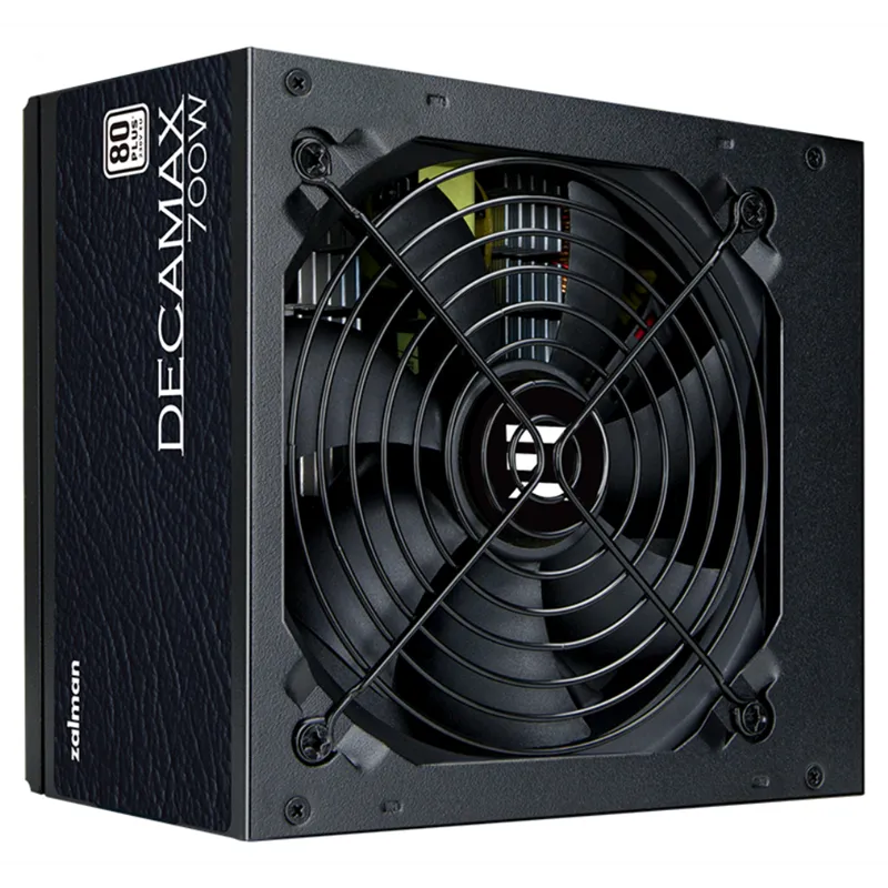 FUENTE DE ALIMENTACION ZALMAN DECAMAX 700W 80+ STANDARD ATX NEGRO