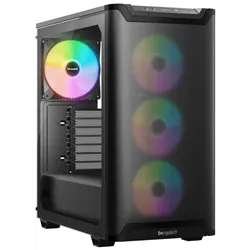 CAJA BEQUIET PURE BASE 501 LX 4XVENT 140 MM S/N NEGRO