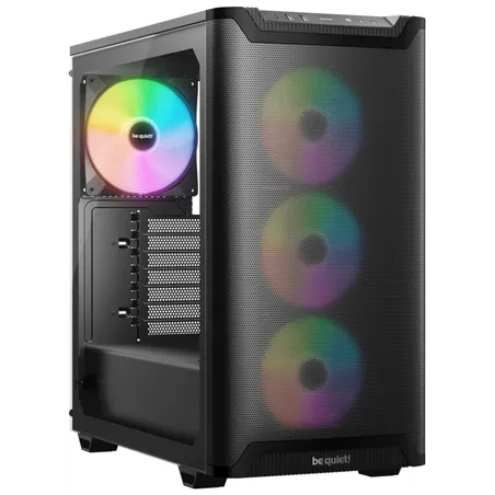 CAJA BEQUIET PURE BASE 501 LX 4XVENT 140 MM S/N NEGRO