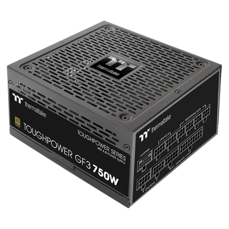 FUENTE ALIMENTACION THERMALTAKE TOUGH POWER GF3 750W 80+ GOLD ATX NEGRO
