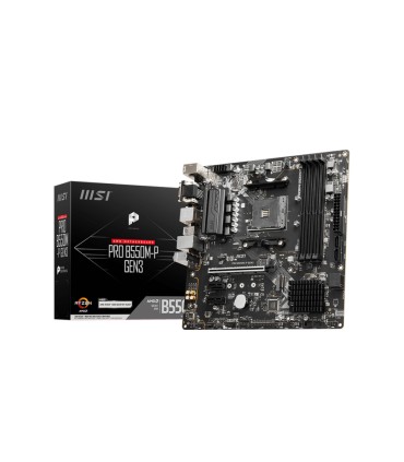 PLACA BASE MSI PRO B550M-P GEN3 AM4 MATX 4XDDR4