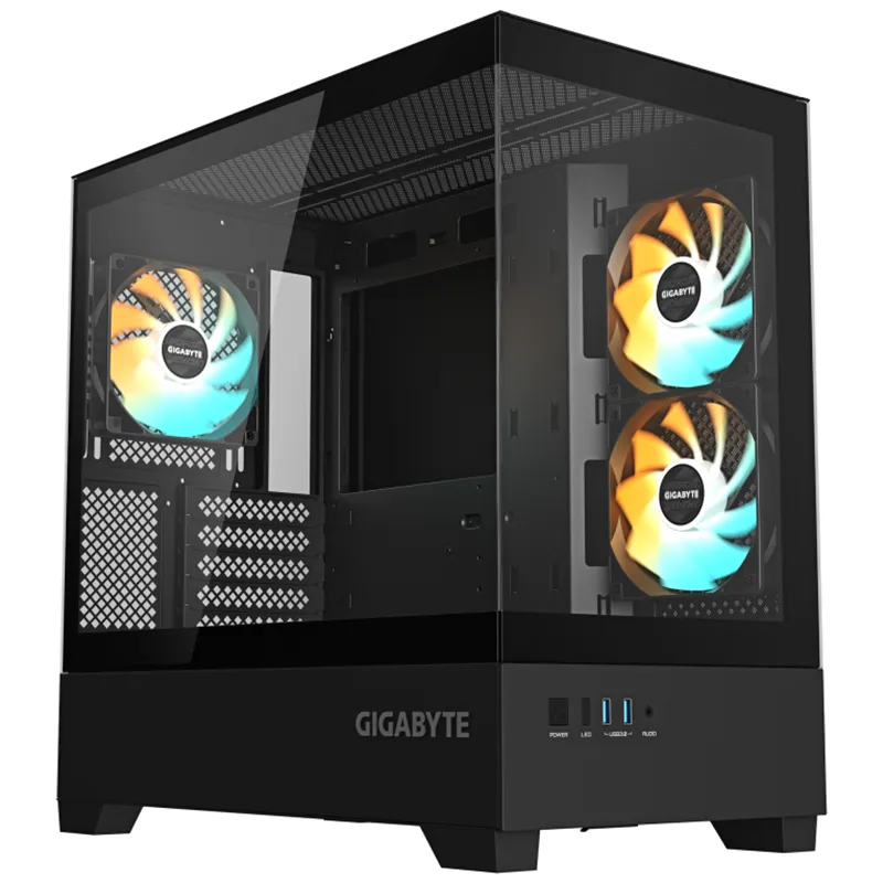 CAJA GIGABYTE M-ATX C201P 3XVENT 120MM NEGRO