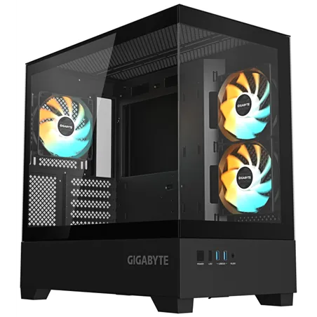CAJA GIGABYTE M-ATX C201P 3XVENT 120MM NEGRO