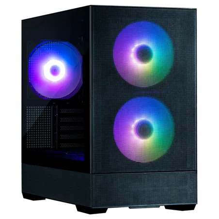 CAJA ZALMAN P30 AIR MATX 3 X VENT 120MM ARGB 2XUSB 3.0 NEGRO S/N FUENTE