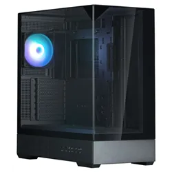 CAJA ZALMAN P40 PRISM ATX 3 XVENT 120MM ARGB 2XUSB 3.0 NEGRO S/N FUENTE