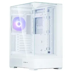 CAJA ZALMAN P40 PRISM ATX 3 XVENT 120MM ARGB 2XUSB 3.0 BLANCO S/N FUENTE