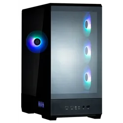 CAJA ZALMAN P50 DS ATX 4 XVENT 120MM ARGB 2XUSB 3.0 NEGRO S/N FUENTE