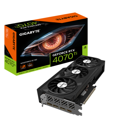 TARJETA GRAFICA GIGABYTE RTX 4070 WINDFORCE OC 12GB