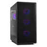 CAJA NOX SEMITORRE MESH INFINITY IOTA ARGB NEGRO USB 3.0