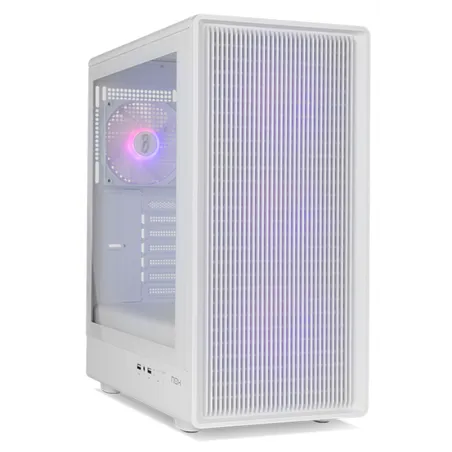 CAJA NOX SEMITORRE MESH INFINITY IOTA ARGB BLANCA USB 3.0