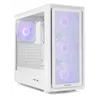 CAJA NOX SEMITORRE HYPERFLOW HUMMER AERO ARGB BLANCA USB 3.0 TYPE C