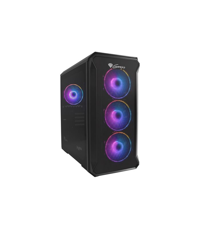 CAJA GAMING GENESIS IRID 503 ARGB MATX 1XUSB 3.0 2XUSB 2.0 S/F CRISTAL TEMPLADO