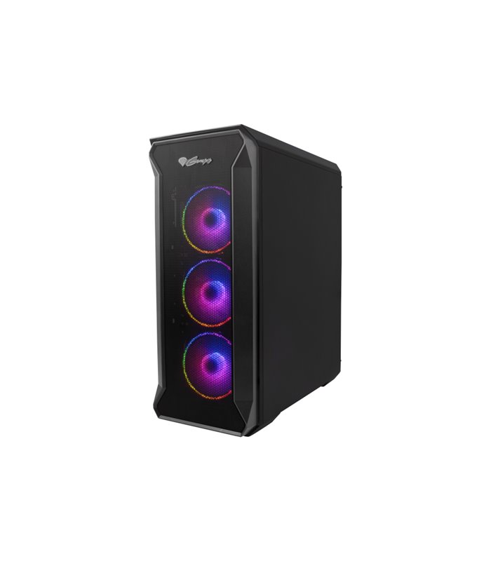 CAJA GAMING GENESIS IRID 505 ARGB ATX 2XUSB 3.0 2XUSB 2.0 S/F CRISTAL TEMPLADO
