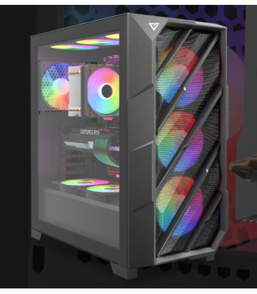 CAJA ANTEC DP503 E-ATX 2XUSB3.0 1XUSBC SIN FUENTE NEGRO