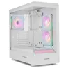 CAJA NOX SEMITORRE FRAMELESS HUMMER SIGNAL ARGB BLANCA USB TYPE C