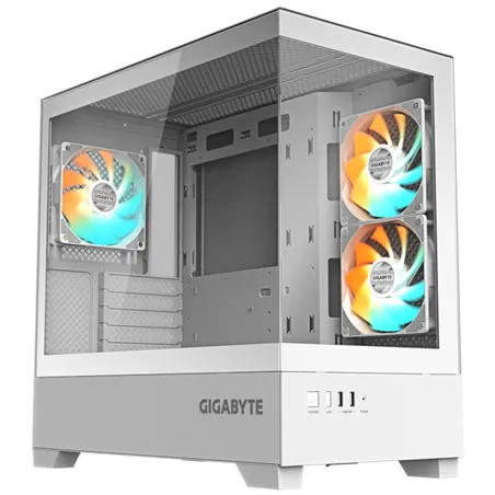CAJA GIGABYTE M-ATX C201PI 3XVENT 120MM BLANCA