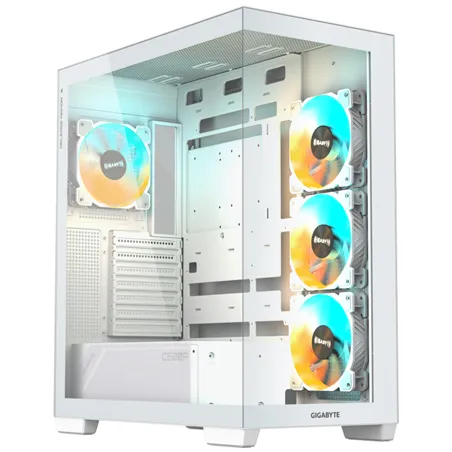 CAJA GIGABYTE C500 PANORAMIC STLEATH ATX 4 VENT 120MM BLANCA
