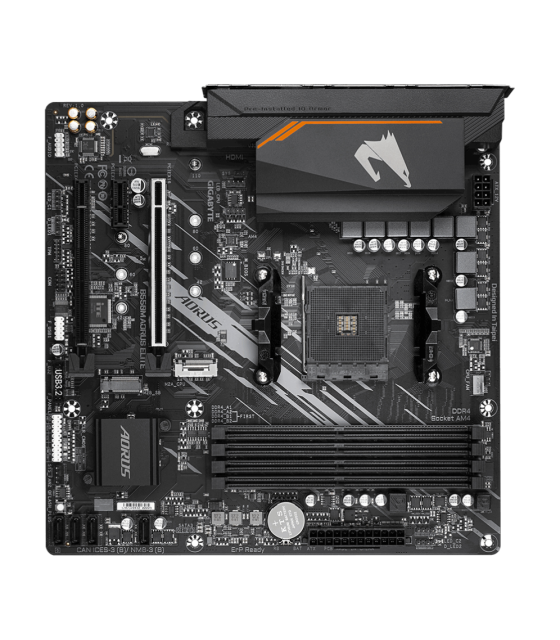 PLACA BASE GIGABYTE B550M AORUS ELITE AM4 MATX 4XDDR4