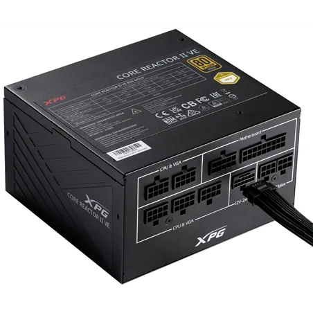 FUENTE ALIMENTACION XPG COREREACTOR II VE 650W 80+ GOLD FULLY MODULAR ATX