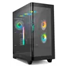 CAJA NOX HUMMER ETHER ATX SEMITORRE CRISTAL CURVO NEGRO