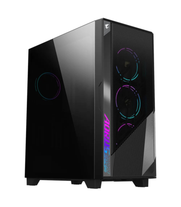 CAJA GAMING GIGABYTE AC500G ATX 2XUSB3.0 1XUSBC RGB S/F NEGRO