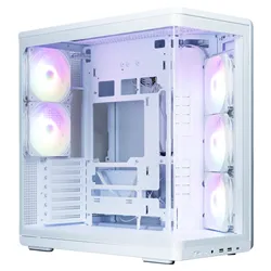 CAJA ZALMAN P60 WHITE ATX 3 XVENT 120MM ARGB 2XUSB 3.0 NEGRO S/N FUENTE