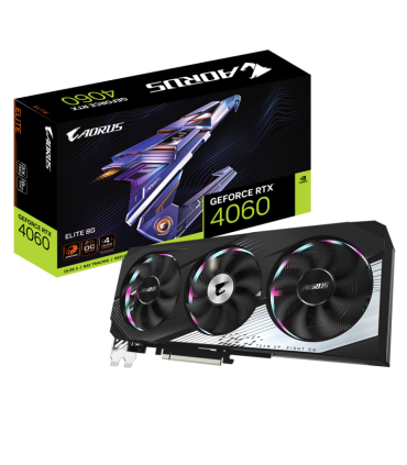 TARJETA GRAFICA GIGABYTE RTX 4060 AORUS E 8GB