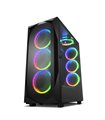 CAJA ATX SHARKOON REV300 2XUSB3.0 RGB SIN FUENTE NEGRO