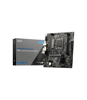 PLACA BASE MSI PRO H610M-B 1700 MATX 2XDDR4
