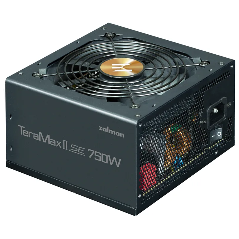 FUENTE DE ALIMENTACION ZALMAN TERAMAX2SE 750W 80 + GOLD ATX NEGRO