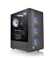 CAJA THERMALTAKE S200 TG ATX 2XUSB 3.0 ARGB SIN FUENTE NEGRO