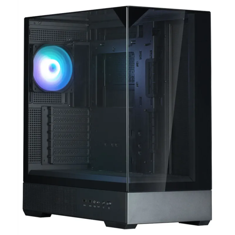 CAJA ZALMAN P40 PRISM ATX 3 XVENT 120MM ARGB 2XUSB 3.0 NEGRO S/N FUENTE
