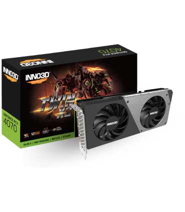 TARJETA GRAFICA INNO3D RTX 4070 TWIN X2 12GB GDDR6X