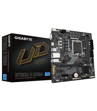 PLACA BASE GIGABYTE B760M H 1700 MATX 2XDDR4