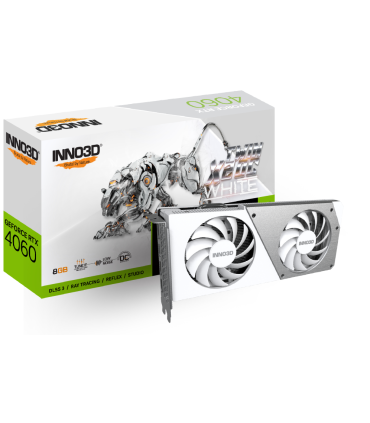 TARJETA GRAFICA INNO3D RTX 4060 TWIN X2 OC 8GB WHITE