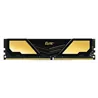 DDR4 TEAMGROUP ELITE HEATSINK 16GB 3200 NEGRO / DORADO
