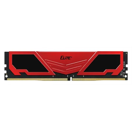 DDR4 TEAMGROUP ELITE HEATSINK 16GB 3200 NEGRO / ROJO
