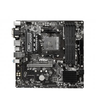 PLACA BASE MSI B450M PRO-VDH MAX AM4 MATX 4XDDR4