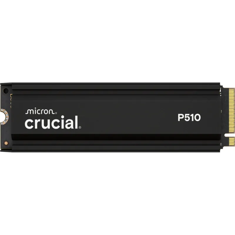 CRUCIAL P510 2TB NVME SSD W/HEATSINK