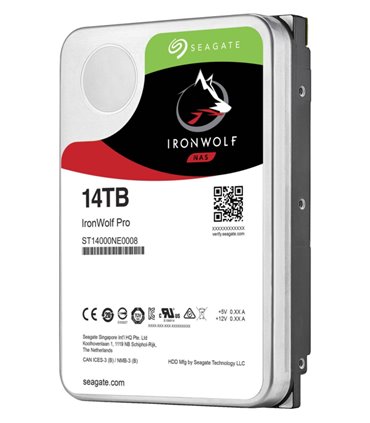 DISCO SEAGATE IRONWOLF PRO 14TB SATA 256MB