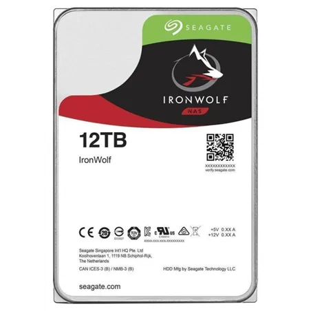 DISCO SEAGATE IRONWOLF 12TB SATA3 256MB