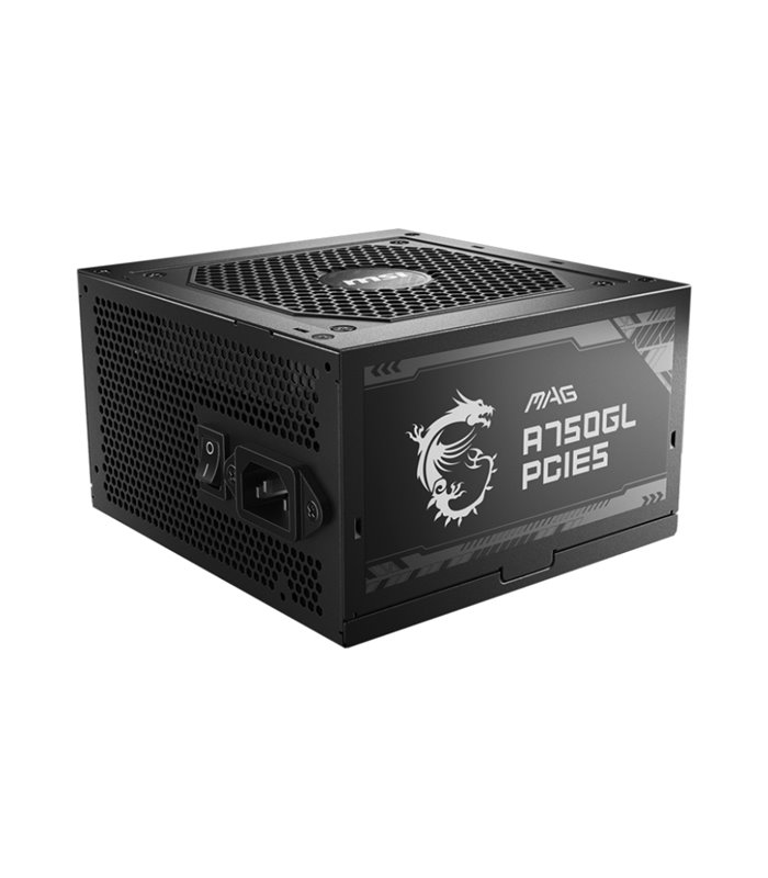 FUENTE ALIMENTACION MSI MAG A750GL PCIE5 750W 80+ GOLD